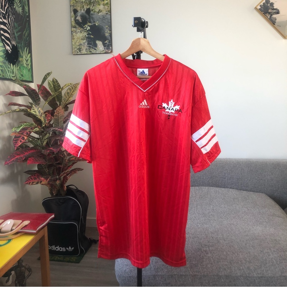Canada pacific 1999 adidas home jersey